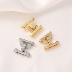 Khóa Cài Dây Cổ Ngọc Trai Mẫu H Quý phái PKKC003