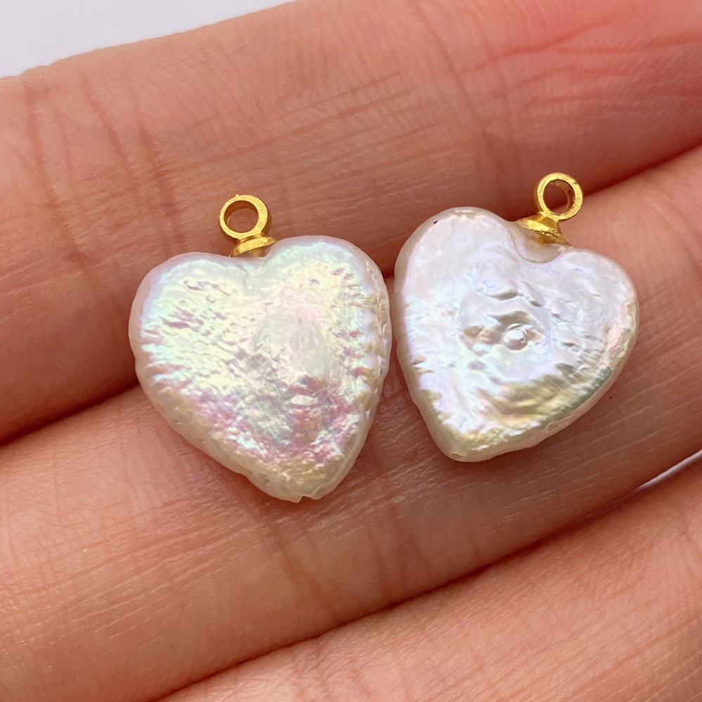 Mặt Dây Chuyền Ngọc Trai Baroque Dáng Trái Tim MADAME HIEN PEARLS PKMC005