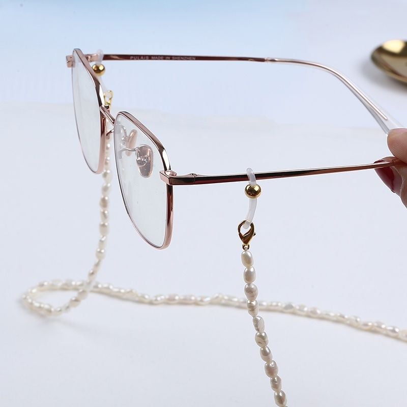 Dây Đeo Mắt Kính Đính Ngọc Trai Baroque Tự Nhiên MADAME HIEN PEARLS PKO001