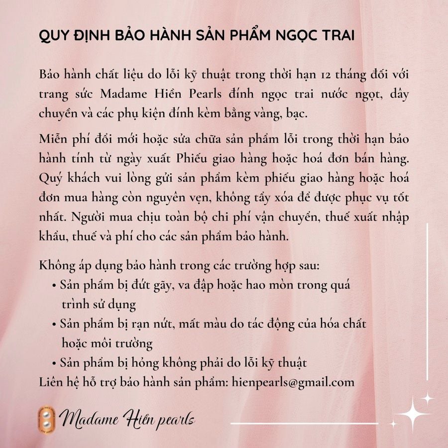 Ngọc Trai Bạc s925 Đính Ngọc Trai Tự Nhiên Mickey MADAME HIEN PEARLS Dễ Thương Cho Nữ BTT092