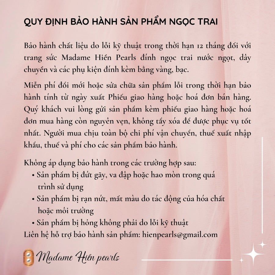 Bộ Vòng Cổ và Vòng Tay Pha Lê Đen Mặt 1 Hạt Ngọc Trai Đơn Giản Tự Nhiên MADAME HIEN PEARLS SPS071