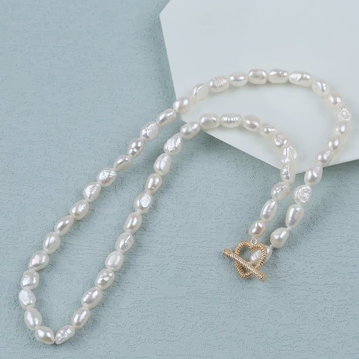 Set Bộ Vòng Cổ và Vòng Tay Trang sức Ngọc Trai Tự Nhiên Baroque SCB007