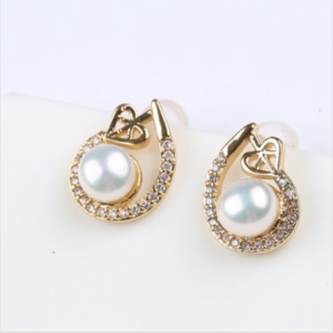 Bông Tai Ngọc Trai Tự Nhiên Nhỏ Xinh Thời Trang MADAME HIEN PEARLS  Cho Nữ BTN063