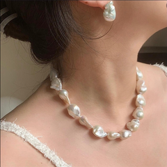Vòng Cổ Ngọc Trai Dị Khủng 18-20mm Hạt Baroque Sang Trọng MADAME HIEN PEARLS CB037