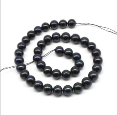 Bộ Set Trang Sức Ngọc Trai Đen Tự Nhiên 11mm Cao Cấp Gồm Vòng cổ + Vòng Tay + Bông tai Ngọc Trai MADAME HIEN PEARLS SCT001D