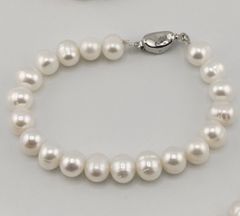 Vòng Tay Ngọc Trai Tự Nhiên 8-9mm MADAME HIEN PEARLS VTT035