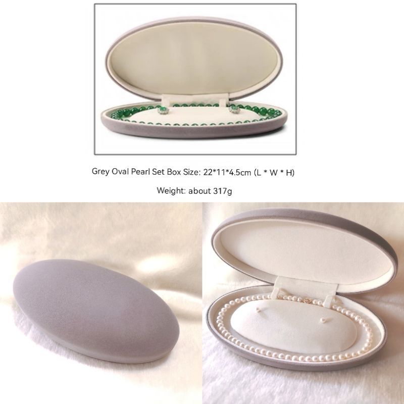 Hộp Da PU Đựng Bộ Nữ Trang MADAME HIEN PEARLS Sang Trọng 11cm * 22cm * 3cm PKG021