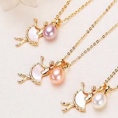 Vòng cổ Ngọc Trai Tự Nhiên Cham Cô gái Ballet xinh xắn đáng yêu MG005