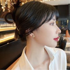 Bông Tai Ngọc Trai Kiểu Thắt Nơ Gọng Đáng Yêu MADAME HIEN PEARLS Cho Nữ BTN018