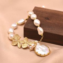 Vòng Tay Ngọc Trai Baroque Đa Dạng Phong Cách Thời Trang RUNWAY MADAME HIEN PEARLS VTB024