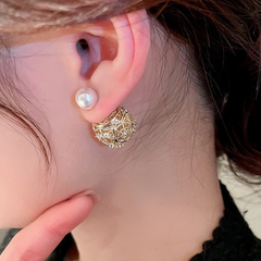 Bông Tai Ngọc Trai Nuôi Tự Nhiên Quý Phái 2 Kiểu Đeo Linh Hoạt MADAME HIEN PEARLS Cho Nữ BTN039