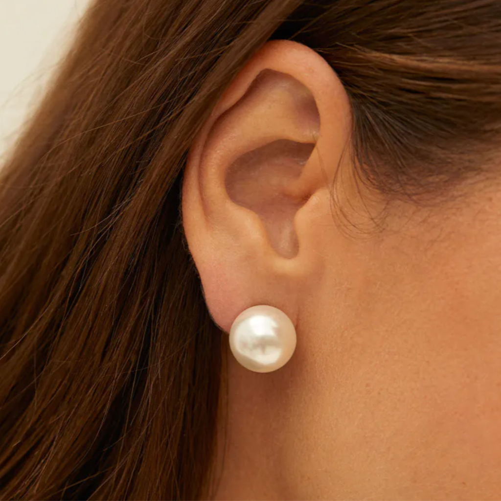 Bông Tai Ngọc Trai Nuôi Tự Nhiên Quý Phái 2 Kiểu Đeo Linh Hoạt MADAME HIEN PEARLS Cho Nữ BTN039