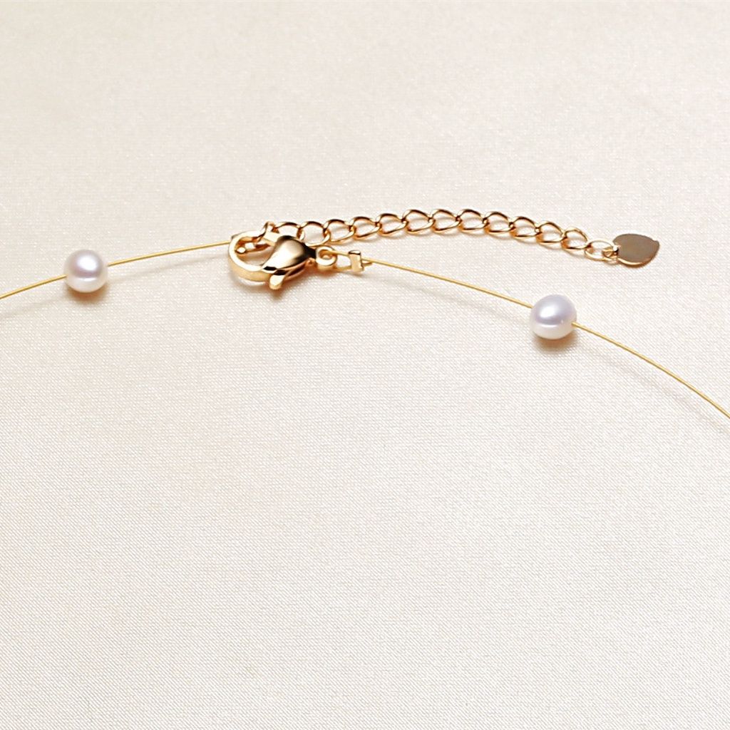 Vòng Cổ Ngọc Trai Định Hình Điểm Hạt Ngọc Trai Mặt Ngọc Trai Baroque MADAME HIEN PEARLS Cho Nữ CB050