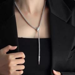 Vòng Cổ Ngọc Trai 50cm Dáng Rắn Thần Sang Trọng Phong Cách Hoàng Gia MADAME HIEN PEARLS Cho Nữ CT065