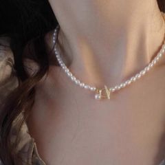 Vòng Cổ Ngọc Trai Nước Ngọt Tự Nhiên 5-6mm Mặt Hạt Ngọc Trai Khoá OT MADAME HIEN PEARLS Cho Nữ CG046