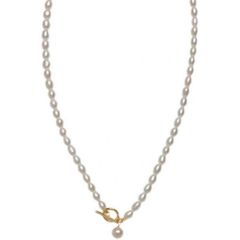 Vòng Cổ Ngọc Trai Nước Ngọt Tự Nhiên 5-6mm Mặt Hạt Ngọc Trai Khoá OT MADAME HIEN PEARLS Cho Nữ CG046