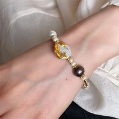 Vòng Tay Ngọc Trai Baroque Phối Phong Cách Trung Cổ Ma Mị MADAME HIEN PEARLS VTB063
