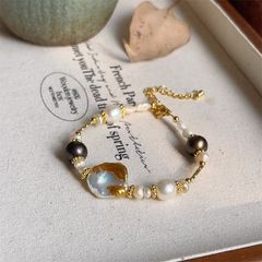 Vòng Tay Ngọc Trai Baroque Phối Phong Cách Trung Cổ Ma Mị MADAME HIEN PEARLS VTB063