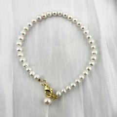 Vòng Tay Ngọc Trai Bé Xinh Phối Cham Hạt Ngọc Trai MADAME HIEN PEARLS Đáng Yêu Cho Nữ VTT110