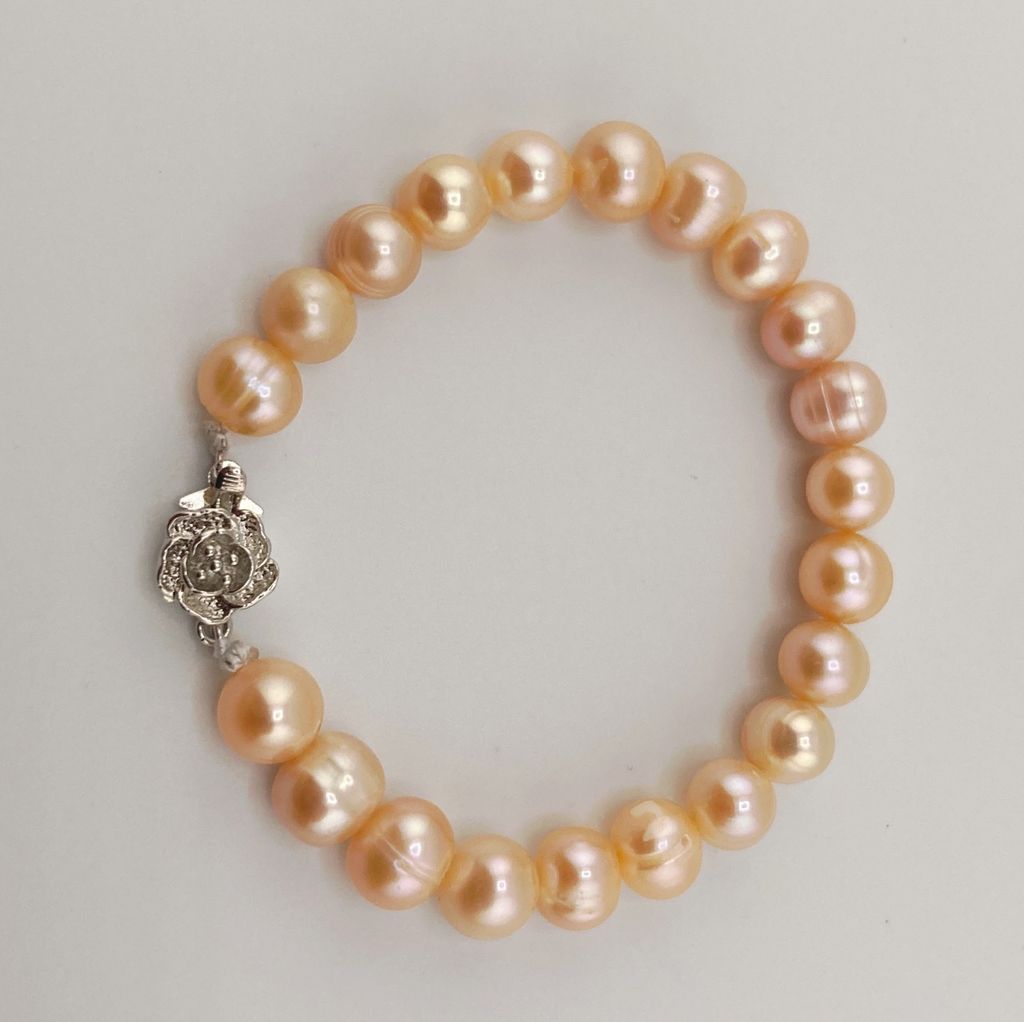 Vòng Tay Ngọc Trai Tự Nhiên 8-9mm MADAME HIEN PEARLS VTT035