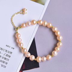 Vòng Tay Ngọc Trai MADAME HIEN PEARLS Khoá Điều Chỉnh Kích Thước Thời Trang MADAME HIEN PEARLS VTT041