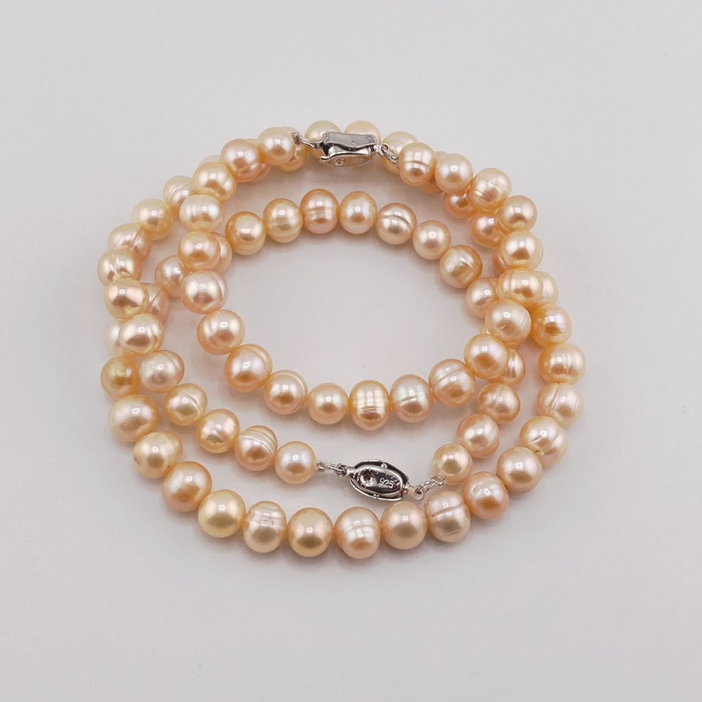 Vòng Tay Ngọc Trai Tự Nhiên 8-9mm MADAME HIEN PEARLS VTT035