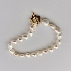 Vòng Tay Ngọc Trai Trắng 8-9mm MADAME HIEN PEARLS Thời Trang VTB010