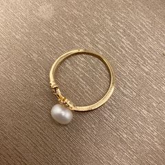 Nhẫn Ngọc Trai Tự Nhiên MADAME HIEN PEARLS Kiểu 2 Vì Sao Băng Freesize NN001