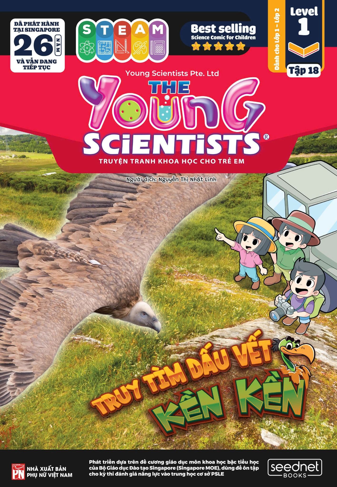 THE YOUNG SCIENTISTS 2024 (LEVEL 1) – SÁCH KHÚC KHÍCH