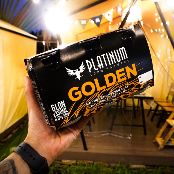  Platinum Golden Ale - Pack 6 Cans 
