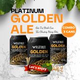  Platinum Golden Ale - Pack 3 Cans 
