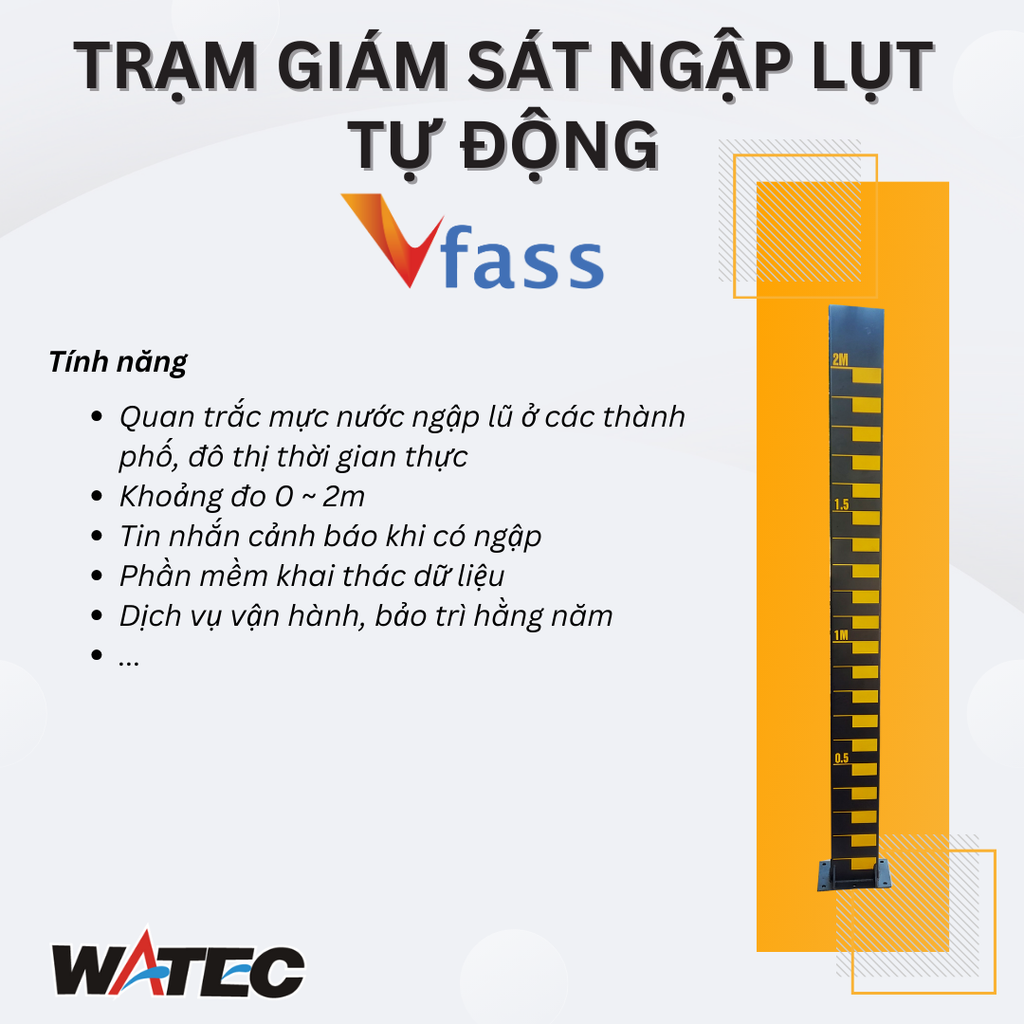  Trạm giám sát ngập lụt tự động 