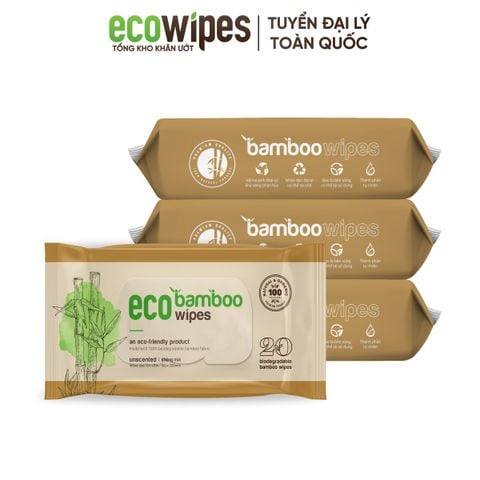  Khăn Ướt Eco Bamboo 