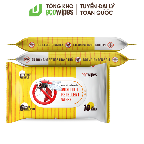 Khăn ướt chống muỗi Mosquito Repellent