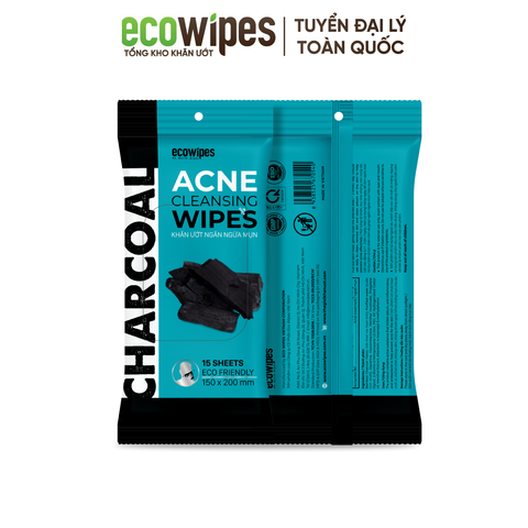  Khăn Ướt Ngừa Mụn Hộp 2 Gói 