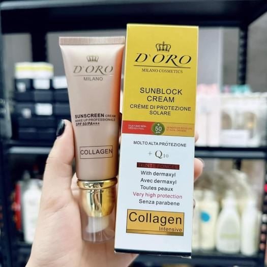 Kem Chống Nắng Doro Collagen DORO SPF 50/PA+++ 50ml