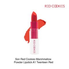 SON RED COOKIES MARSHMALLOW POWDER LIPSTICK