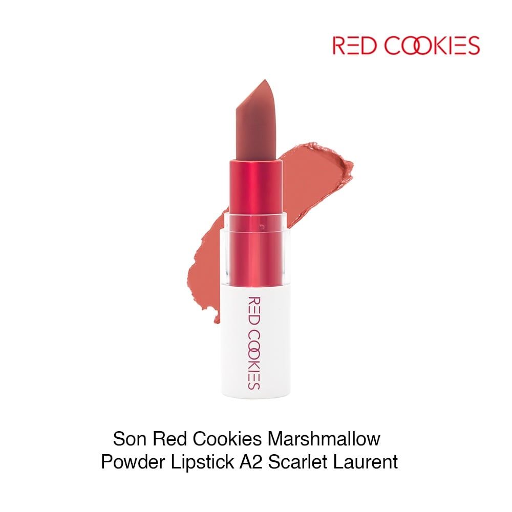 SON RED COOKIES MARSHMALLOW POWDER LIPSTICK