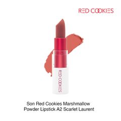 SON RED COOKIES MARSHMALLOW POWDER LIPSTICK