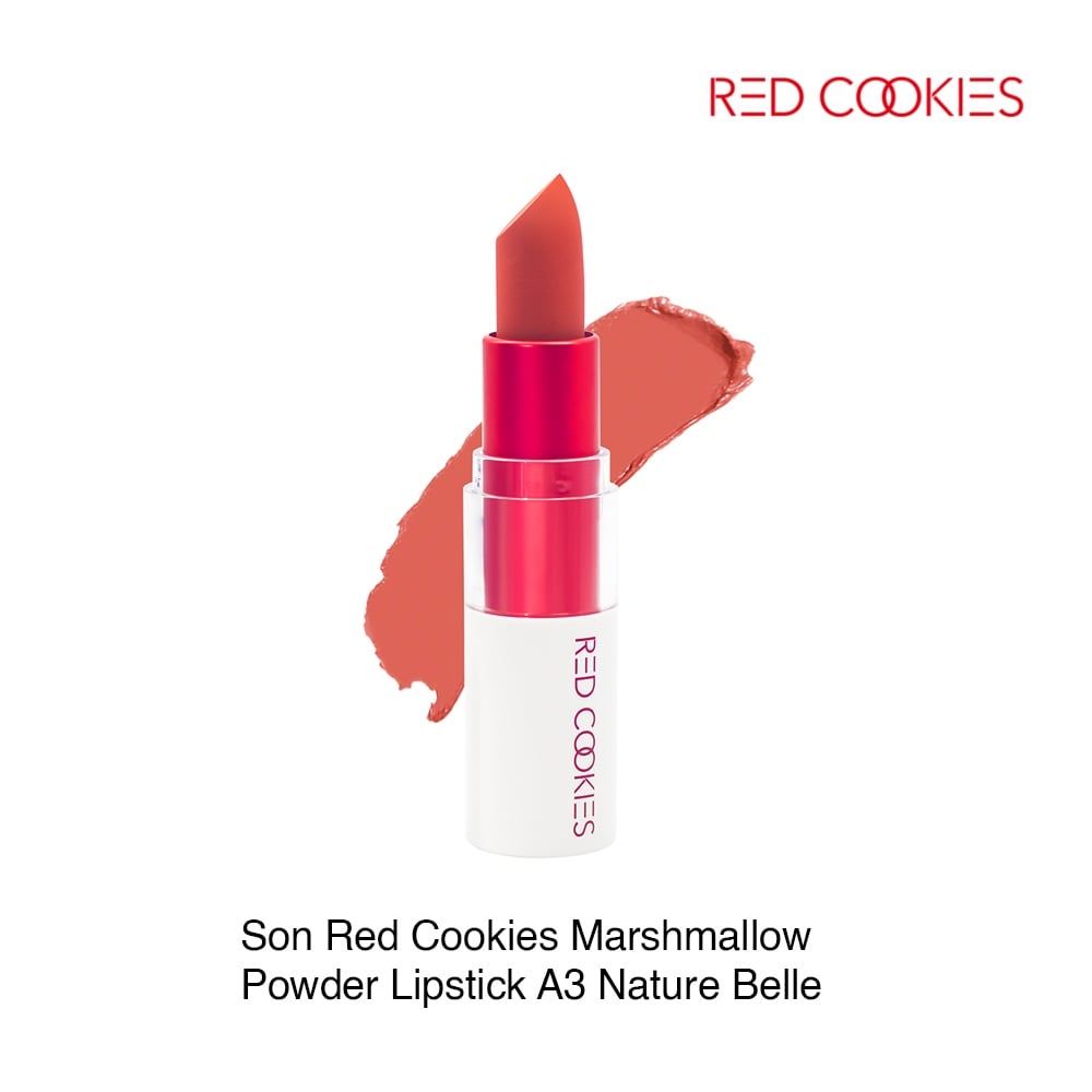 SON RED COOKIES MARSHMALLOW POWDER LIPSTICK