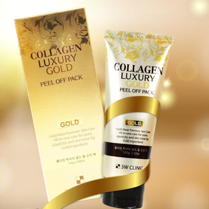 Mặt Nạ Vàng 3W Clinic Collagen & Gold Luxury 100g