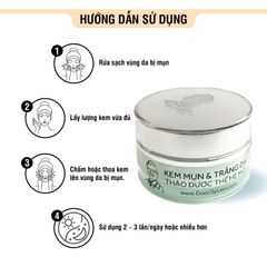 Kem mụm & Trắng Da Thảo Dược Thế Hệ Mới