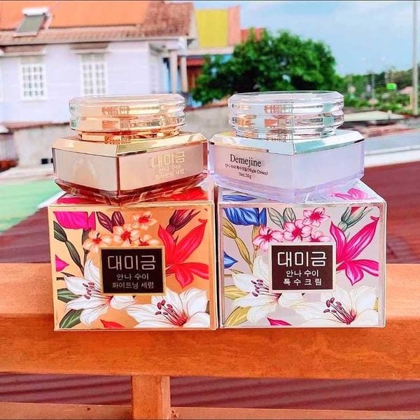 Kem Dưỡng Demejine Ngày và Đêm 20g, Nuôi dưỡng da, giúp cho da khoẻ đẹp