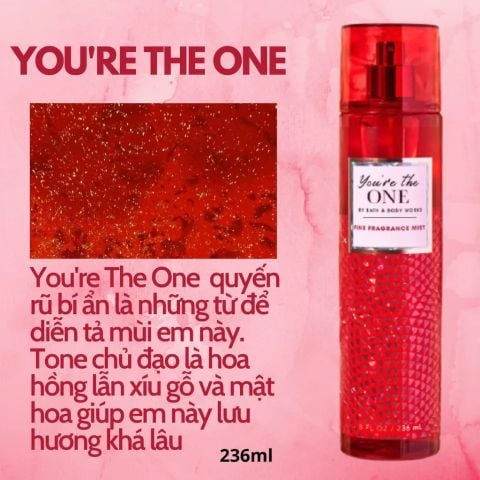 Bath & Body Works Xịt Thơm Toàn Thân You're The One 236ml