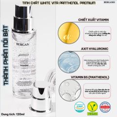 Tinh Chất Dưỡng Trắng Phục Hồi Bergamo Premium 120ml