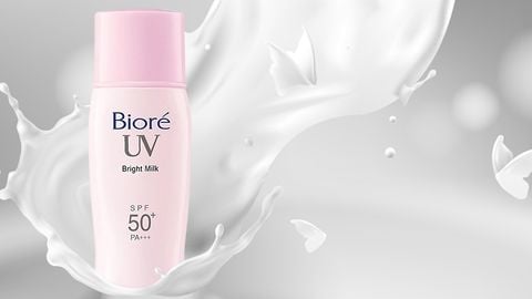 Bioré Sữa Chống Nắng Sáng Hồng Da 30ml