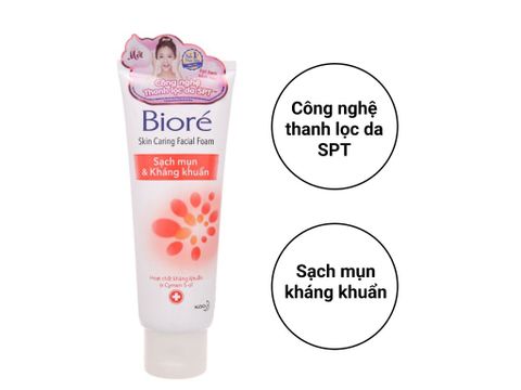 Biore Sữa Rửa Mặt Kháng Khuẩn Ngừa Mụn 50g