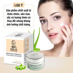 Kem mụm & Trắng Da Thảo Dược Thế Hệ Mới
