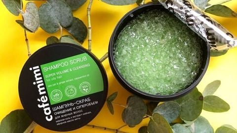 Cafe Mimi Dầu Gội Tẩy Tế Bào Chết Giúp Phồng Tóc 330g