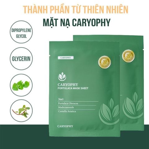Mặt Nạ Caryophy Làm Giảm Mụn Thâm Dưỡng Ẩm Da 22g
